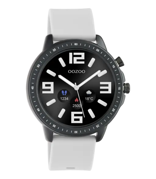 OOZOO Smartwatches - unisex - Wit Display Smartwatch - Wit Q00328 (45MM)