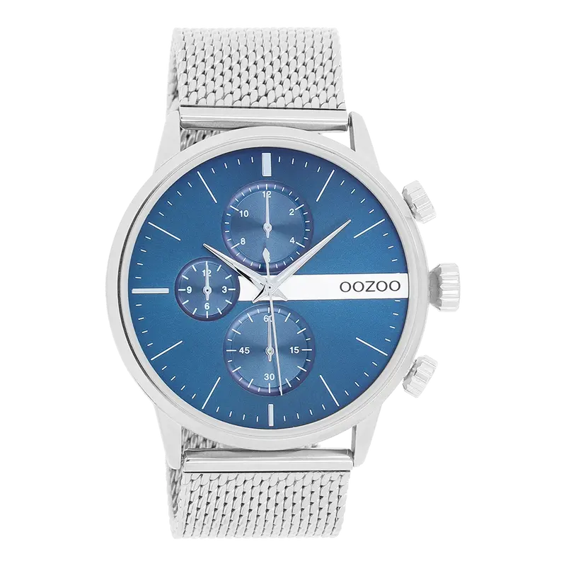 Oozoo timepieces Horloge-C11100 silver (45mm)
