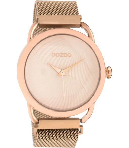 Oozoo Vintage horloge-C10697 Rosé/roze (42mm)