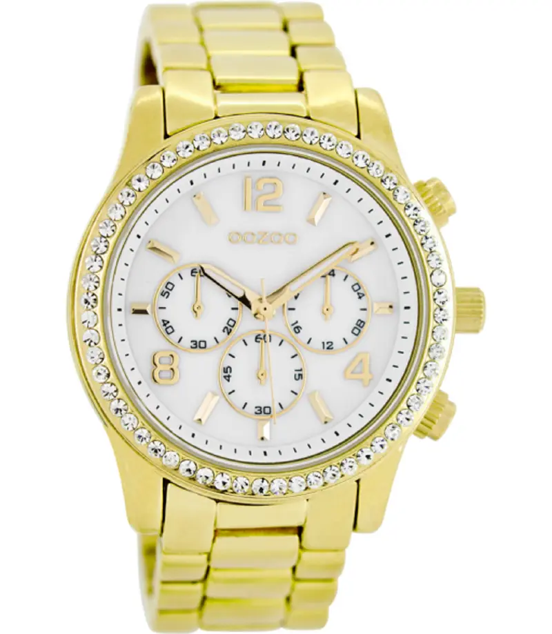 Oozoo Vintage horloge-goud (40mm)