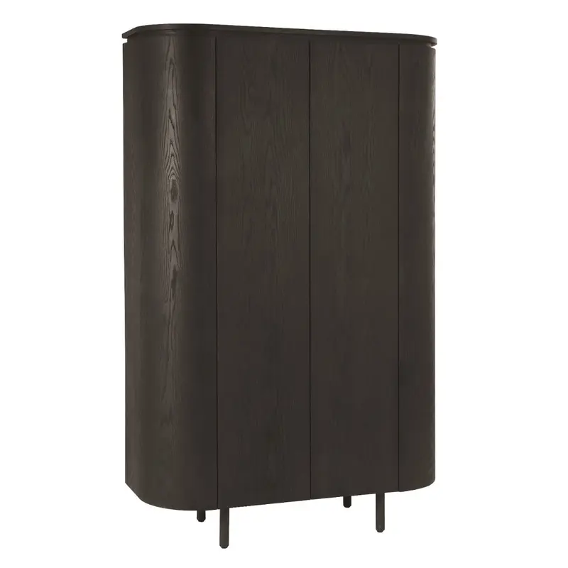 Opbergkast Tobago Eiken Espresso 180cm Livingfurn