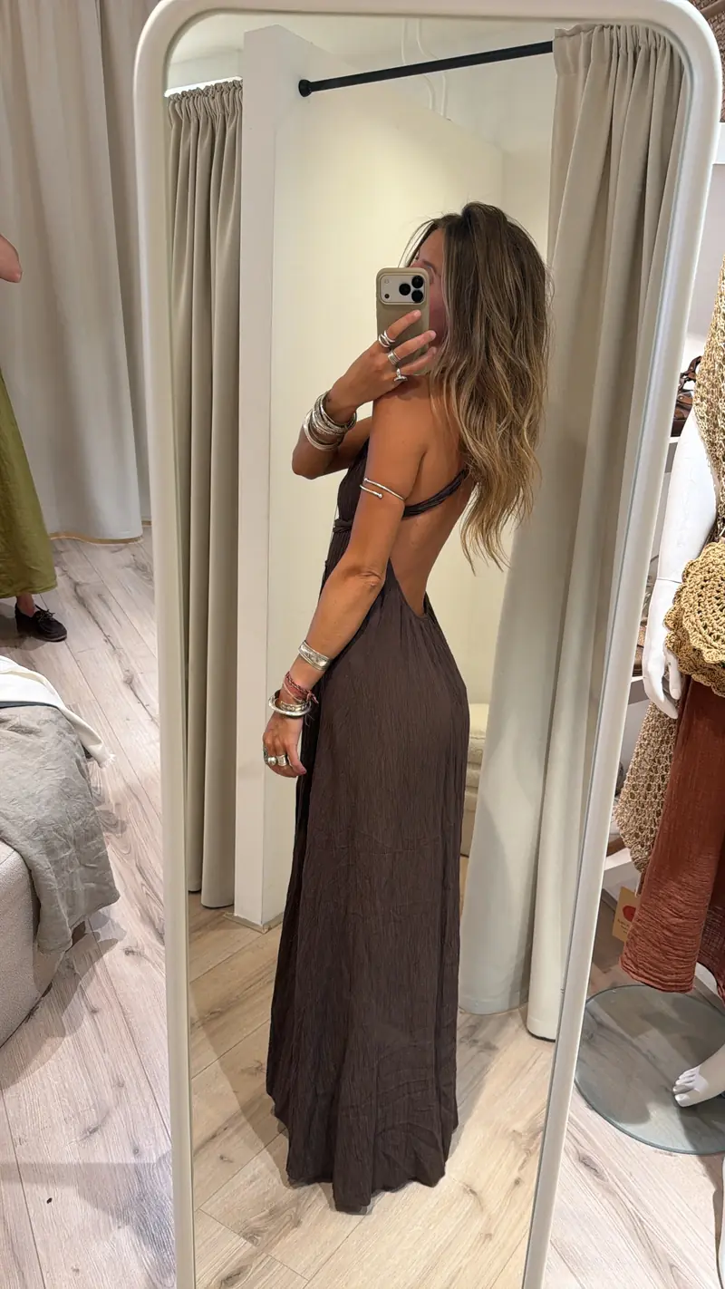 Open Back Dress 41834