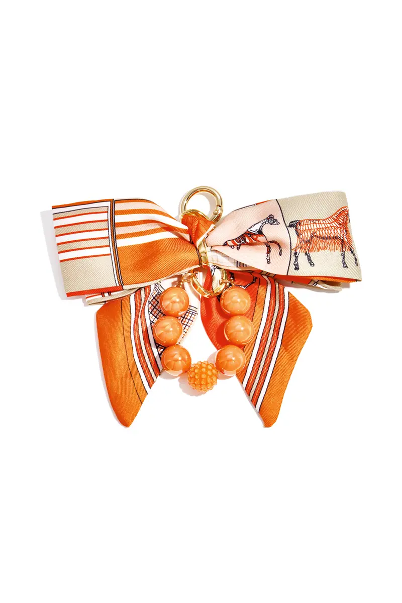 Oranje bagcharm