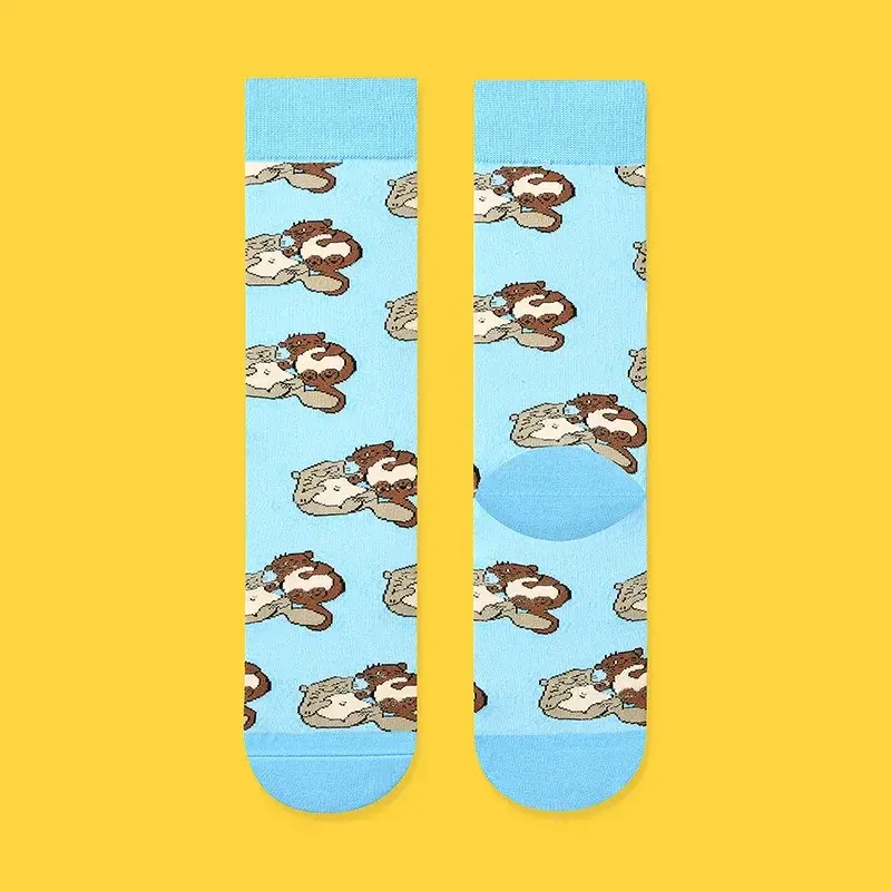 Otter Couples Crew Socks