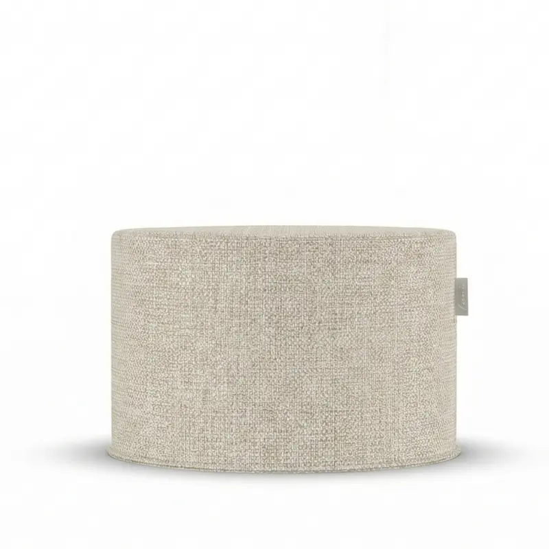Outdoor Pouf Boho Beige Ø68x35 - Laui Lounge