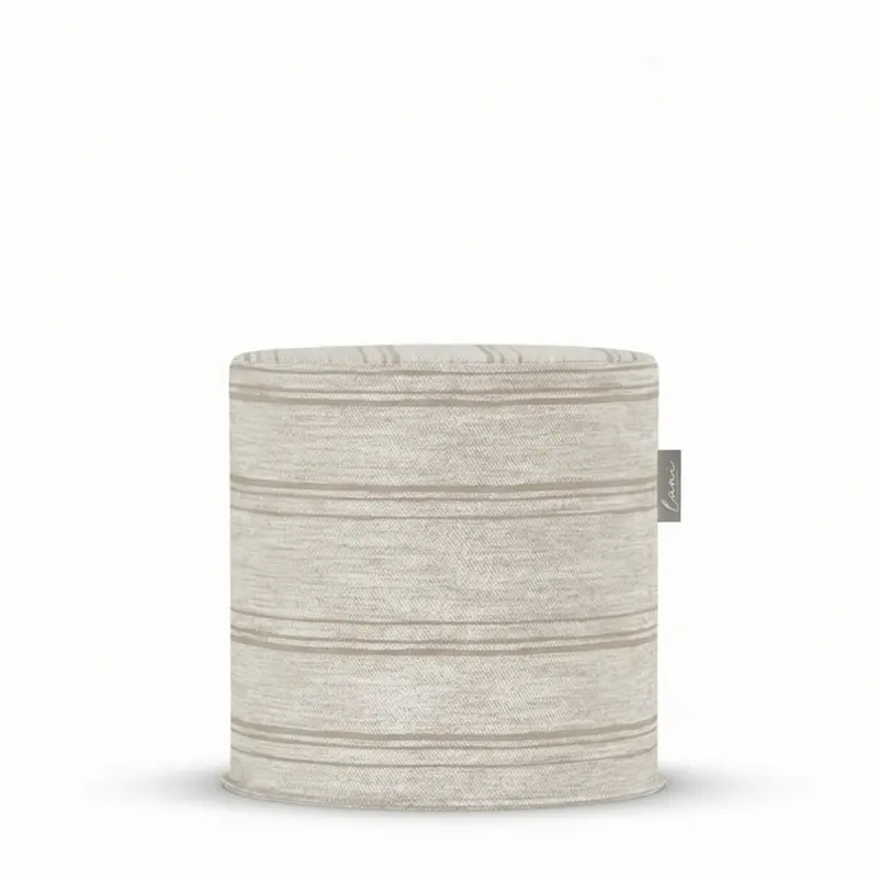Outdoor Pouf Harvest Kaolin Ø44x46 - Laui Lounge
