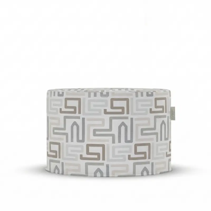Outdoor Pouf Maze Chiffon Ø68x35 - Laui Lounge