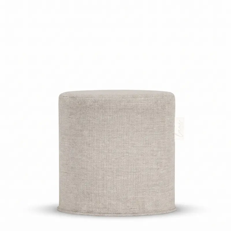 Outdoor Pouf Original Ash Grey Ø44x46 - Laui Lounge