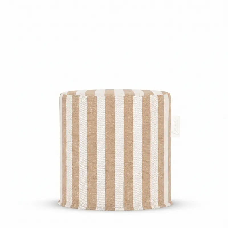 Outdoor Pouf The Riviera Alderwood Ø44x46 - Laui Lounge