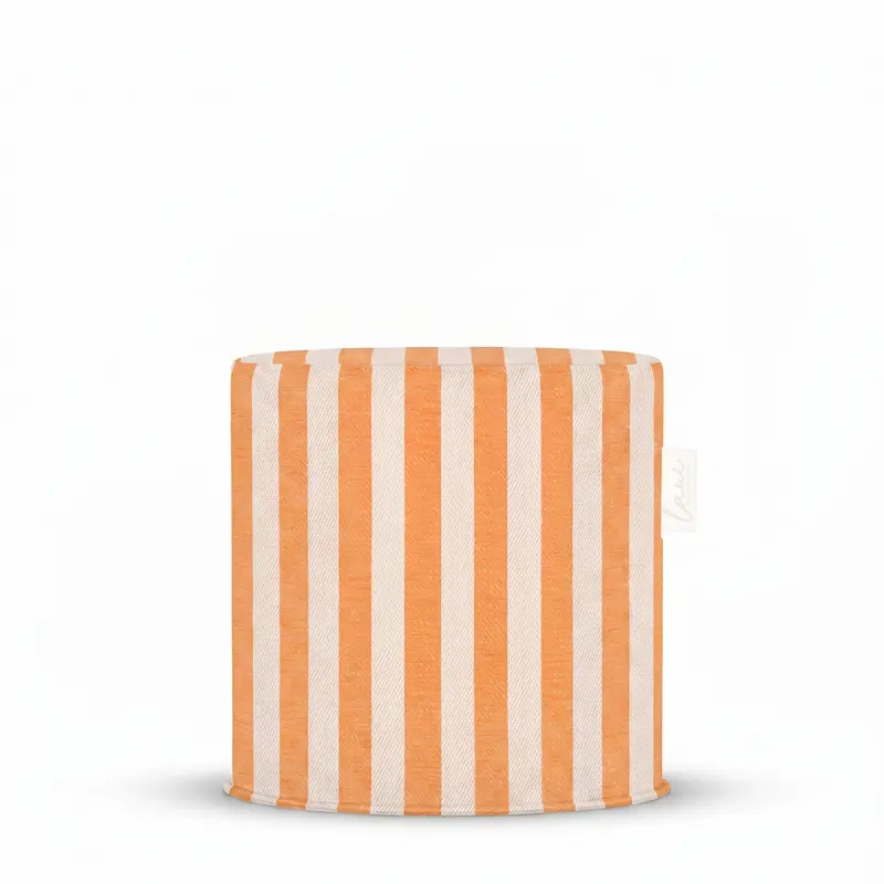 Outdoor Pouf The Riviera Papaya Ø44x46 - Laui Lounge