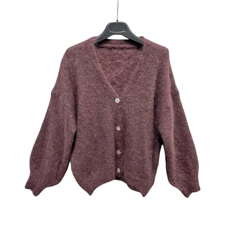 Oversized Harig Vest 17951