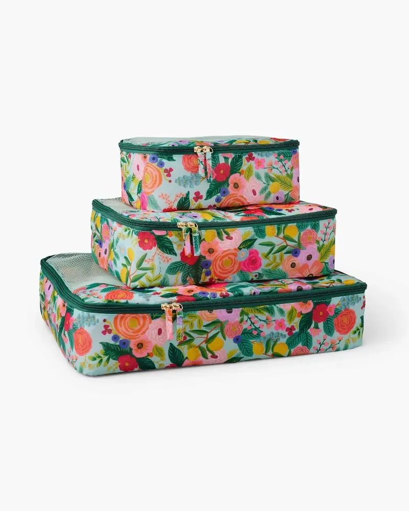 Packing Cube Set - Garden Party [PRE ORDER]