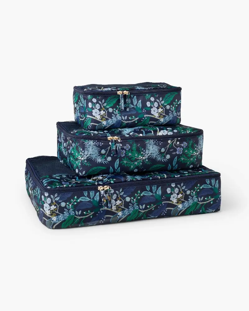 Packing Cube Set - Peacock [PRE ORDER]