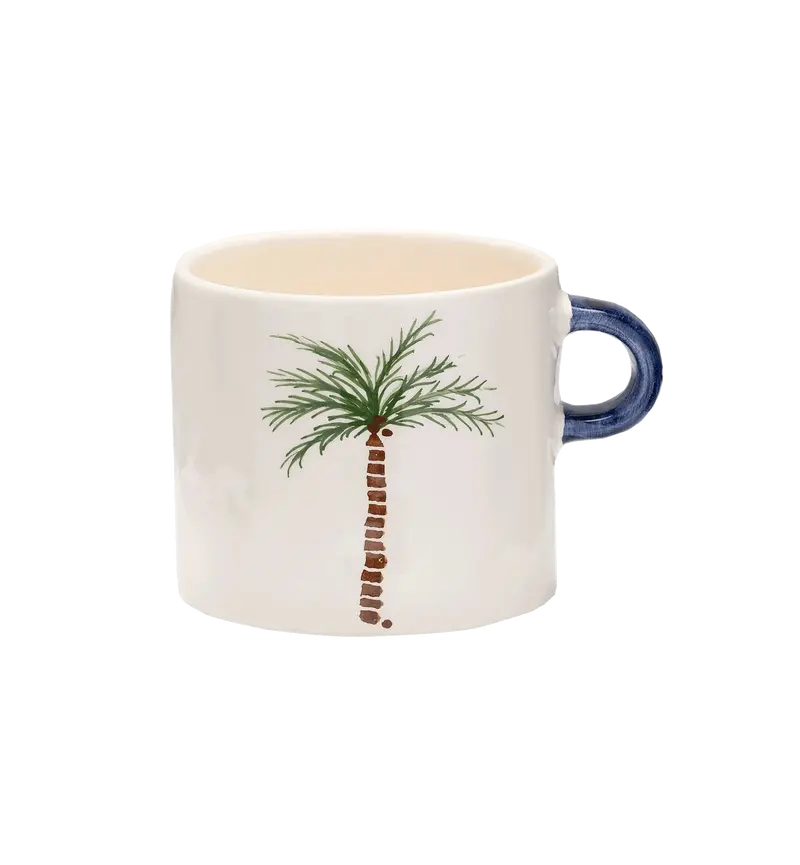 Palm tree mug