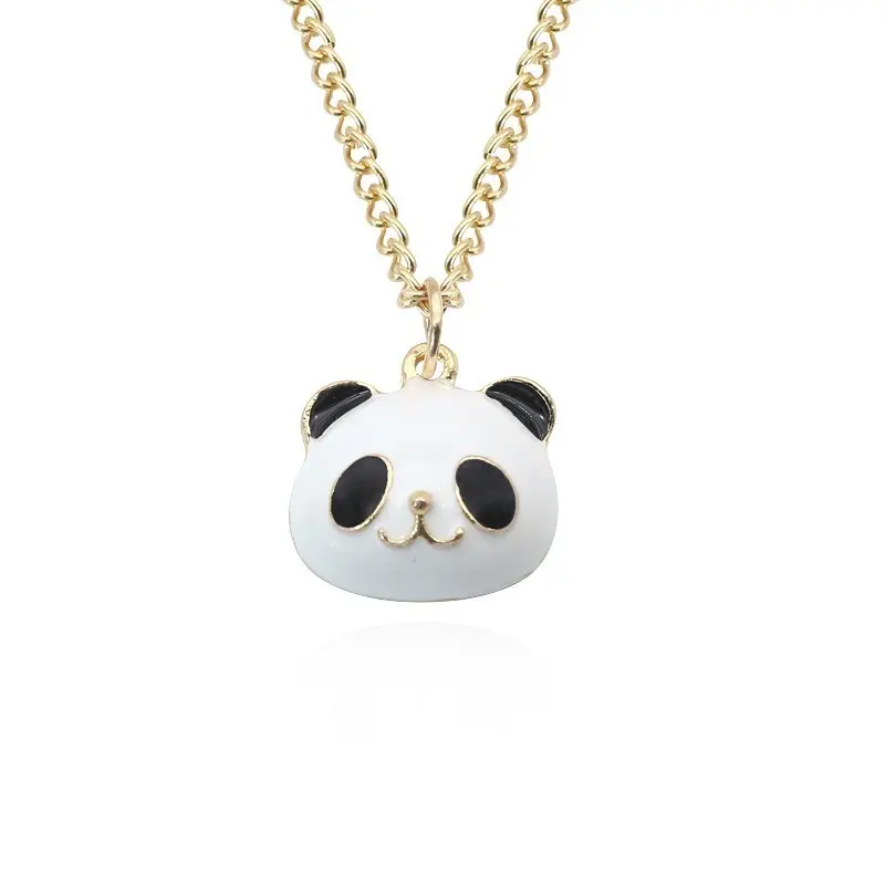 Panda Face Necklace
