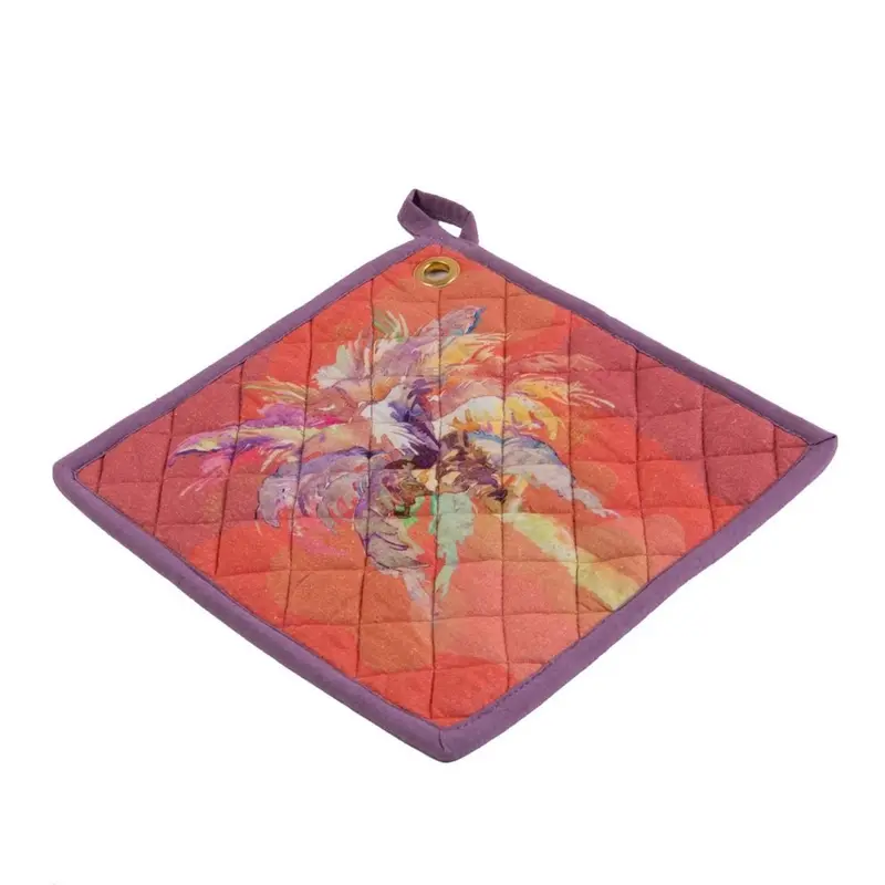 Pannenlappen set-van-2 Palmtree 25x25cm