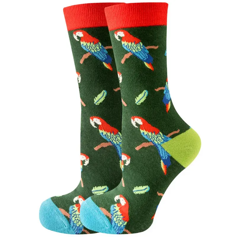Parrot Crew Socks