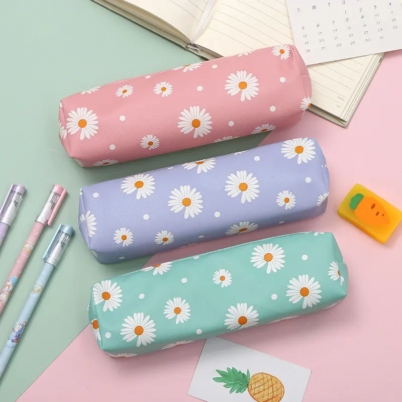 Pastel Daisy Pencil Case (3 Colours)
