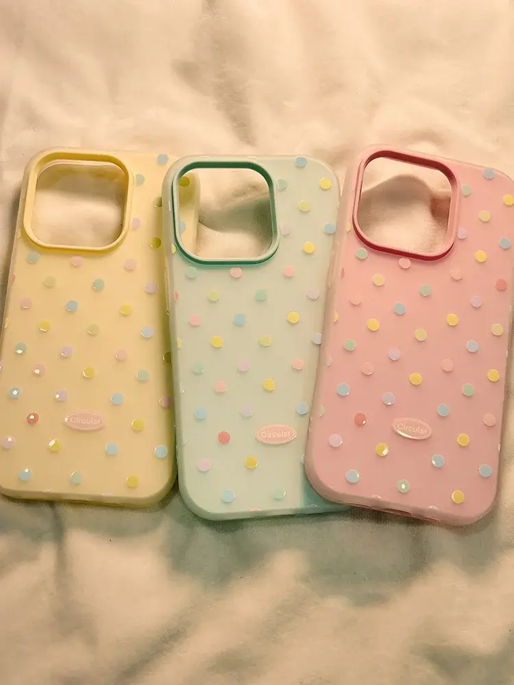 Pastel Polka Dot iPhone Case