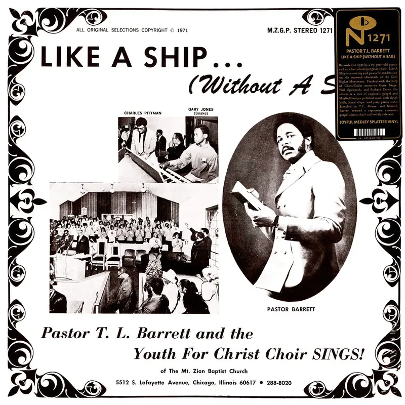 Pastor T.L. And The Youth For Christ Choir Barrett - Like A Ship (Without A Sail)