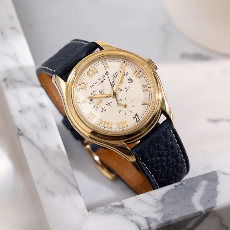 Patek Philippe Annual Kalender Gelb Gold Referenz 5035J