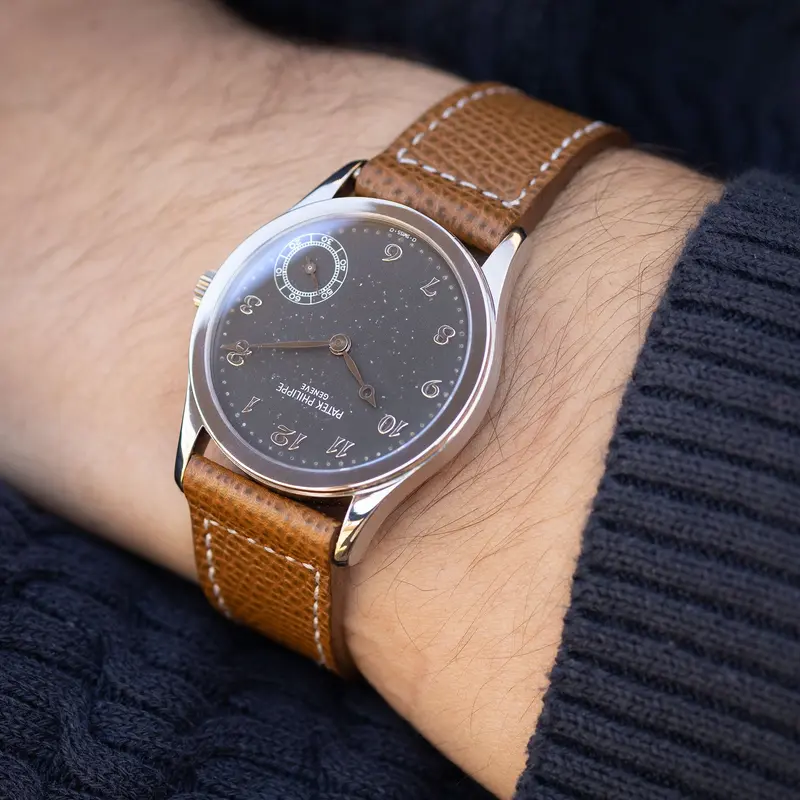 Patek Philippe Calatrava 5026 18 Karat Weißgold Breguetziffern