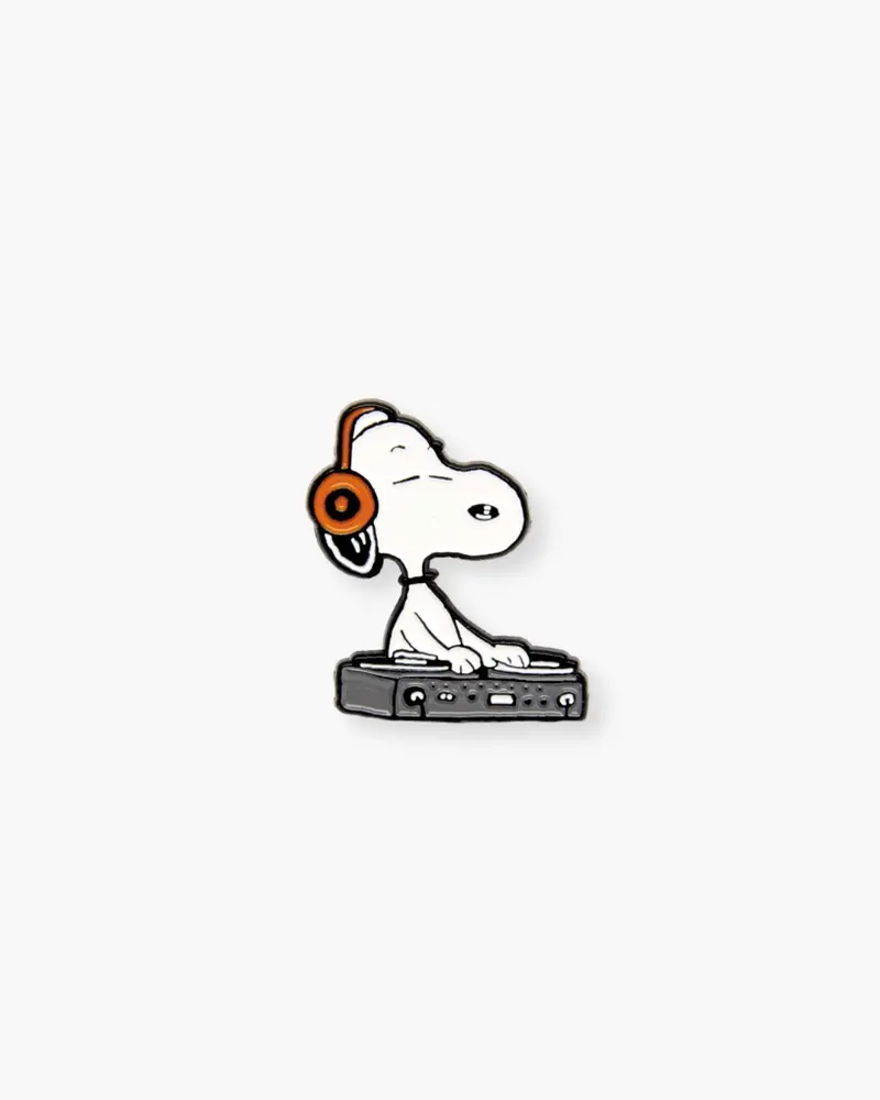 Peanuts Enamel Pin - DJ [PRE ORDER]