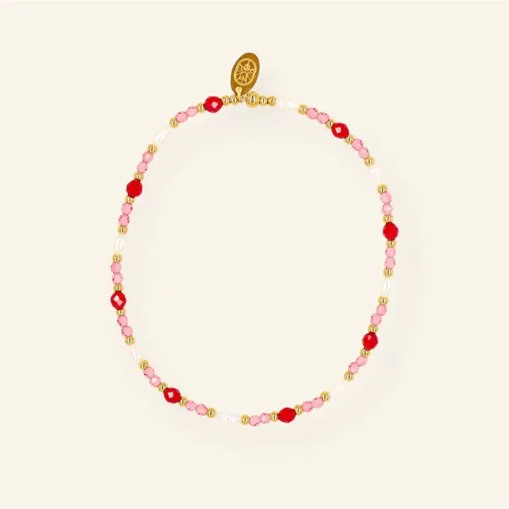 Pearl facet armband