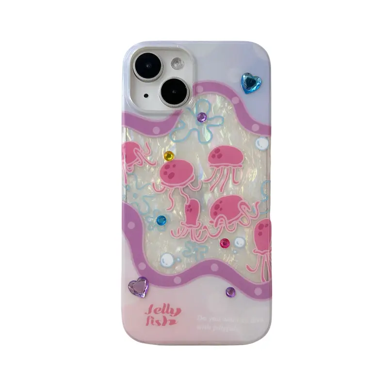 Pearlescent Jellyfish iPhone Case