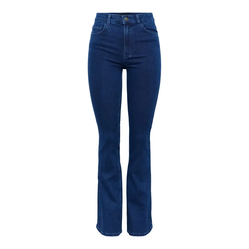 Peggy Flared dark blue denim