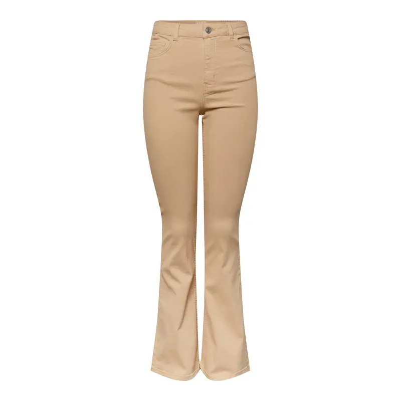 Peggy flared jeans colour cream