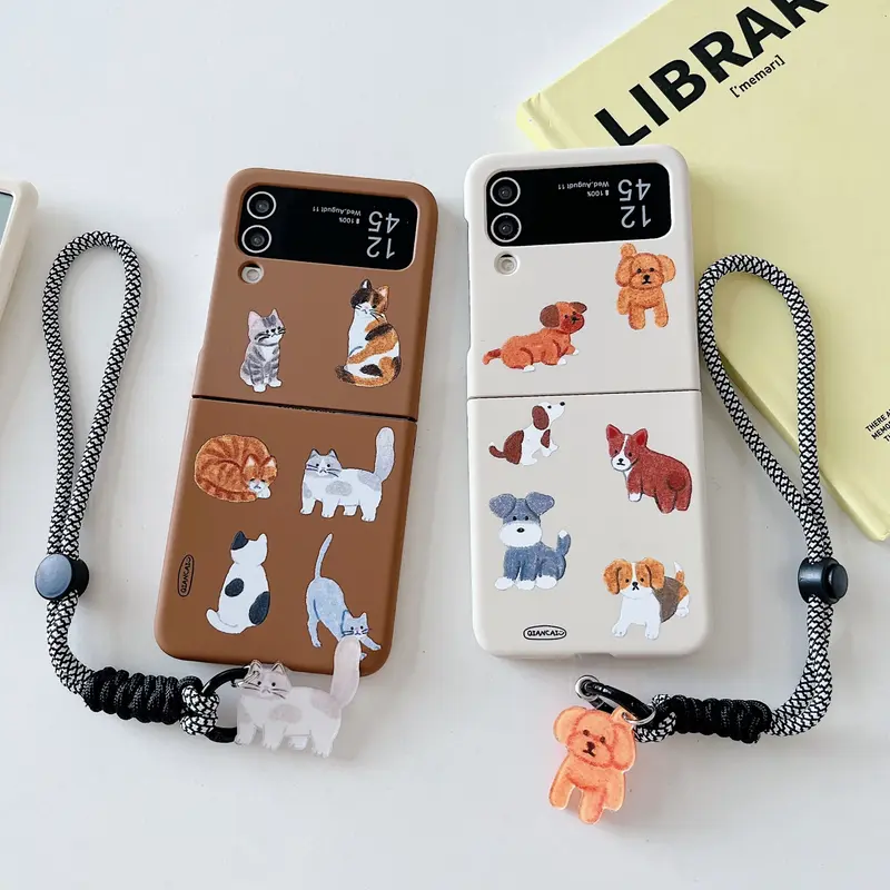 Pencil Pets Galaxy Z Flip Phone Case (2 Designs)