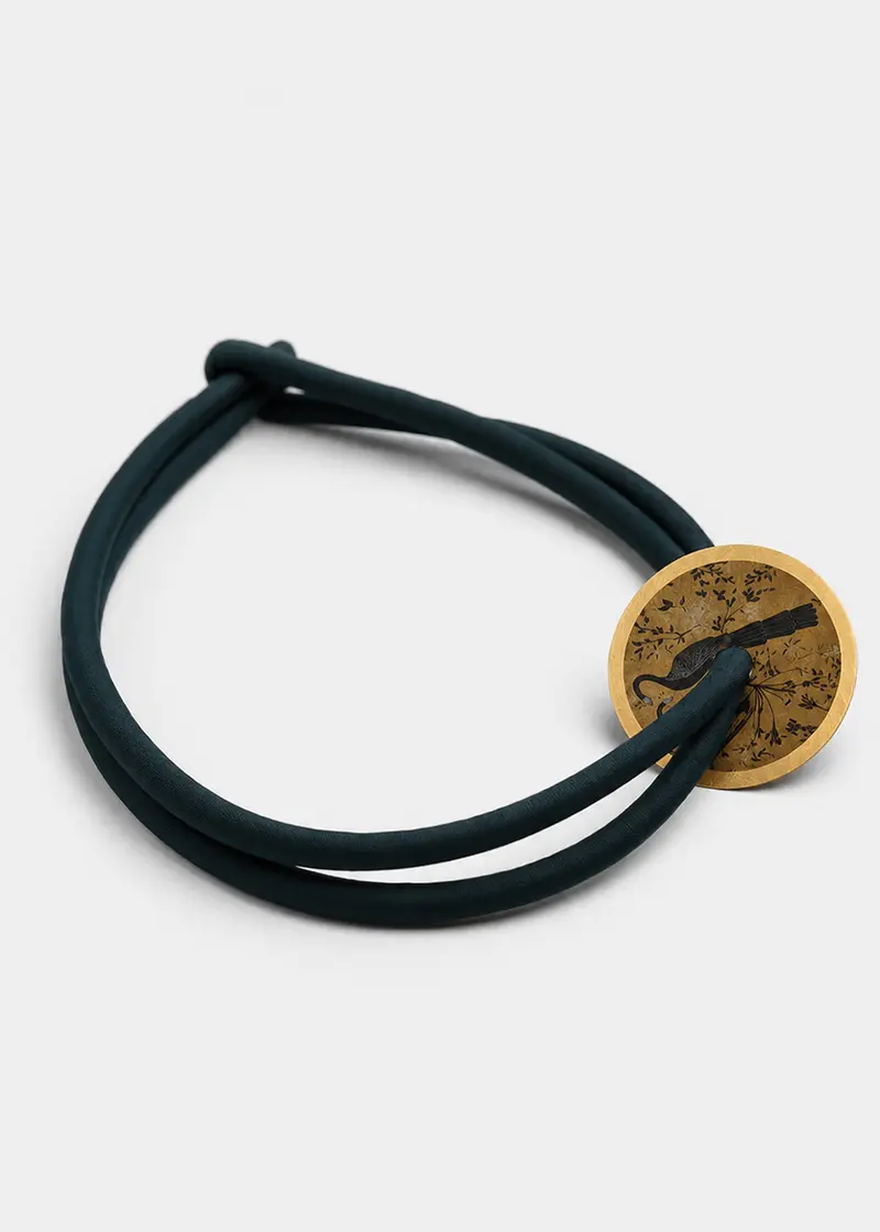 Perchéno Ipo Necklace Belt Green