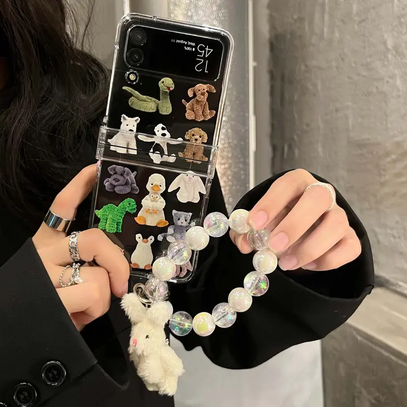Photo Plushies Galaxy Z Flip Phone Case (2 Styles)