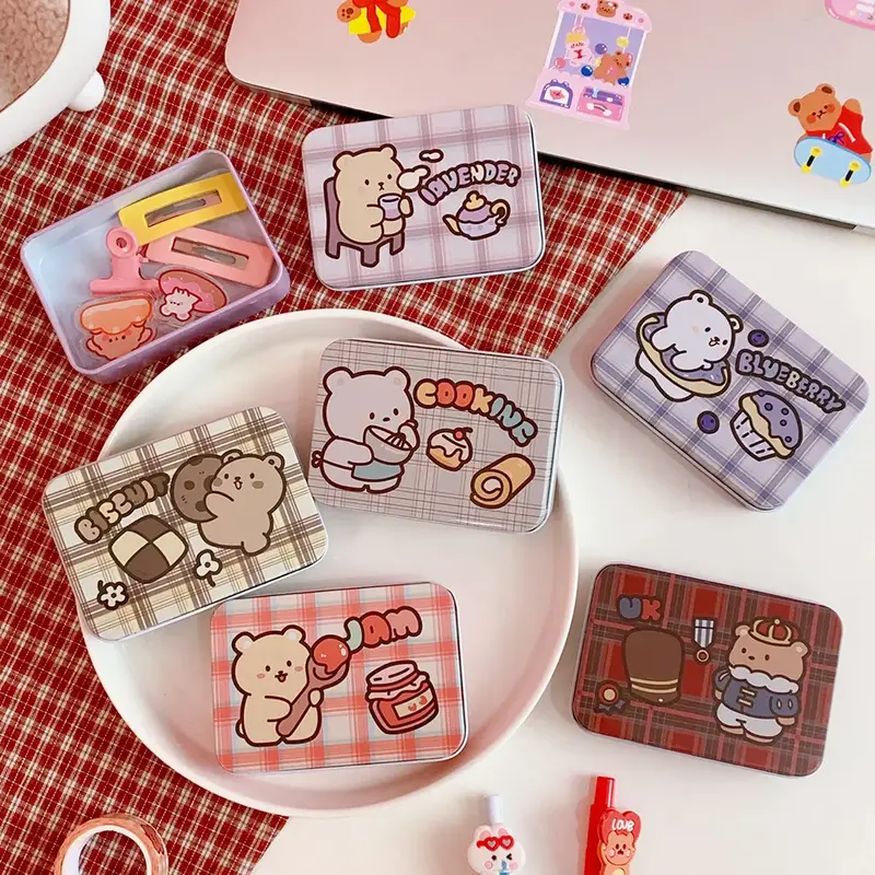 Picnic Bear Mini Storage Tins (6 Designs)