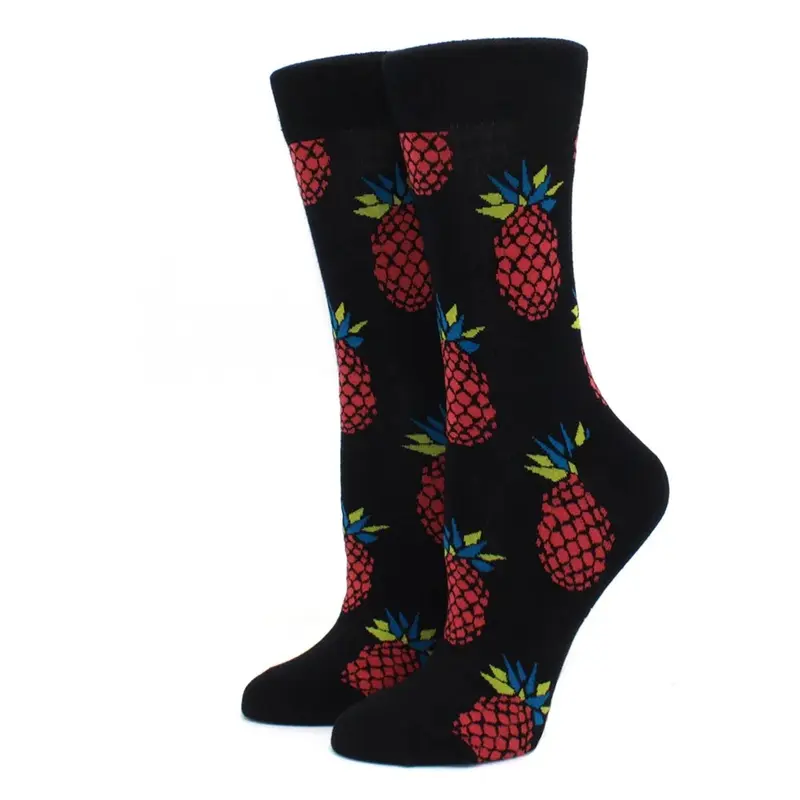 Pineapple Crew Socks