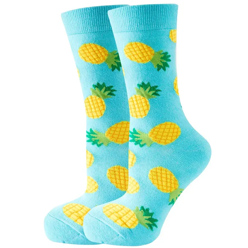 Pineapple Crew Socks