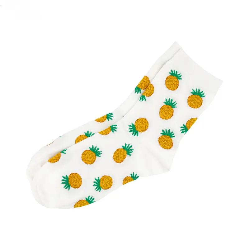 Pineapple Crew Socks