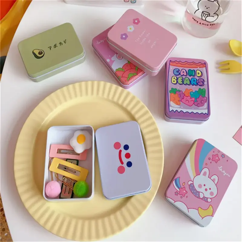 Pink Cutie Storage Tins (5 Designs)