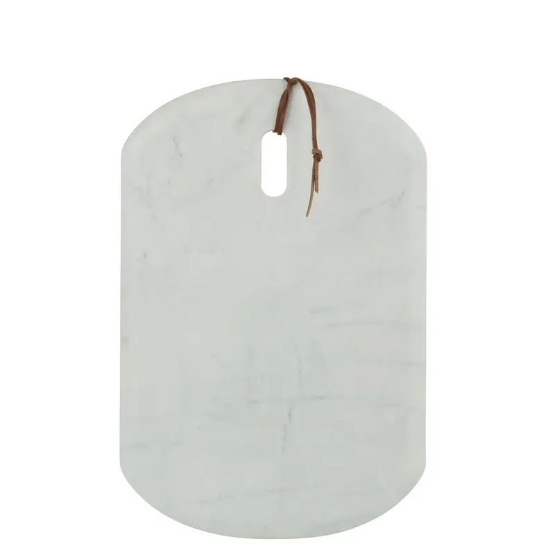 Plank Rechthoek Marmer Wit Small