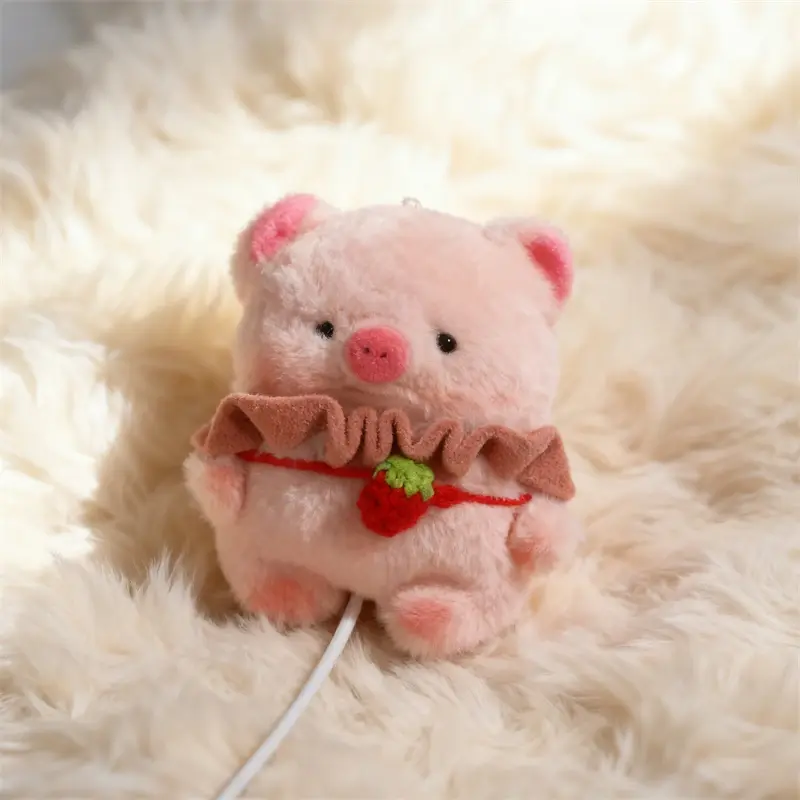 Plush Circus Pig AirPods Charger Case Cover