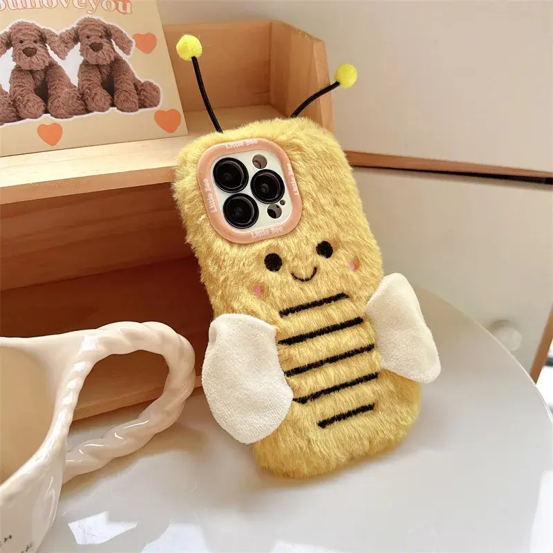 Plush Honeybee iPhone Case