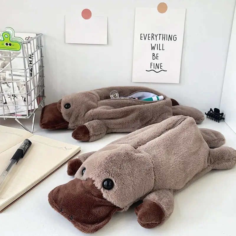 Plush Platypus Pencil Case