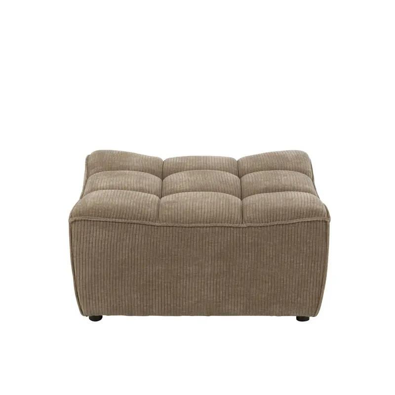 Poef Modulaire Sofa Donker Taupe J-Line