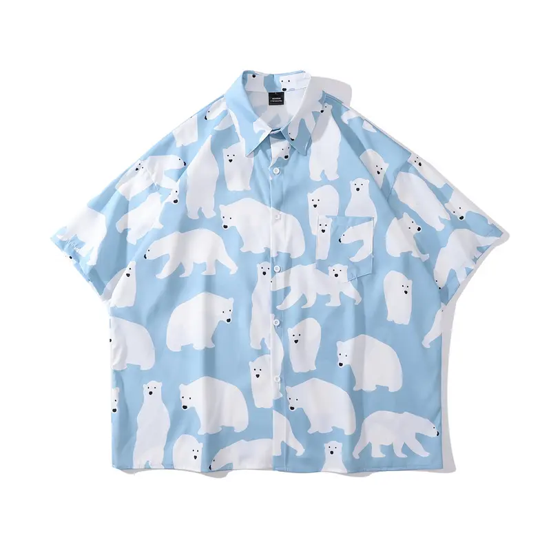 Polar Bear Short Sleeved Blouse (2 Colours)
