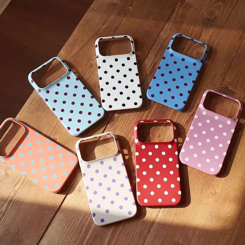 Polka Dot iPhone Case (7 Colours)