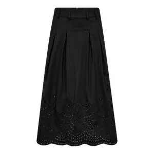 Poppy Pleat Skirt Scallop