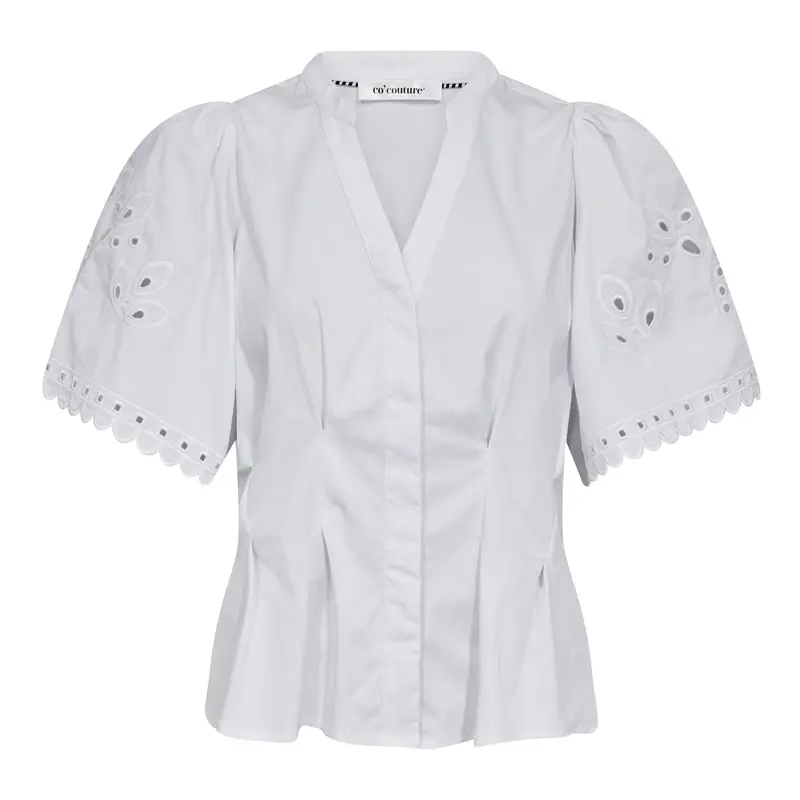 Poppy V Blouse Embroiderie