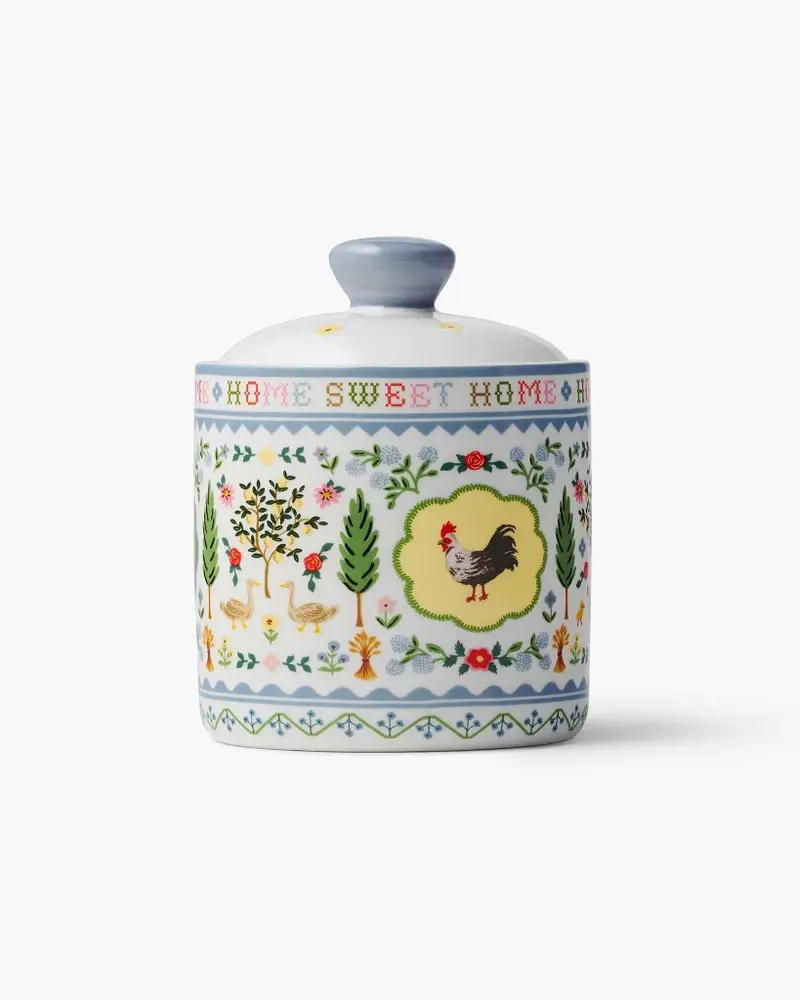 Porcelain Canister - Home Sweet Home