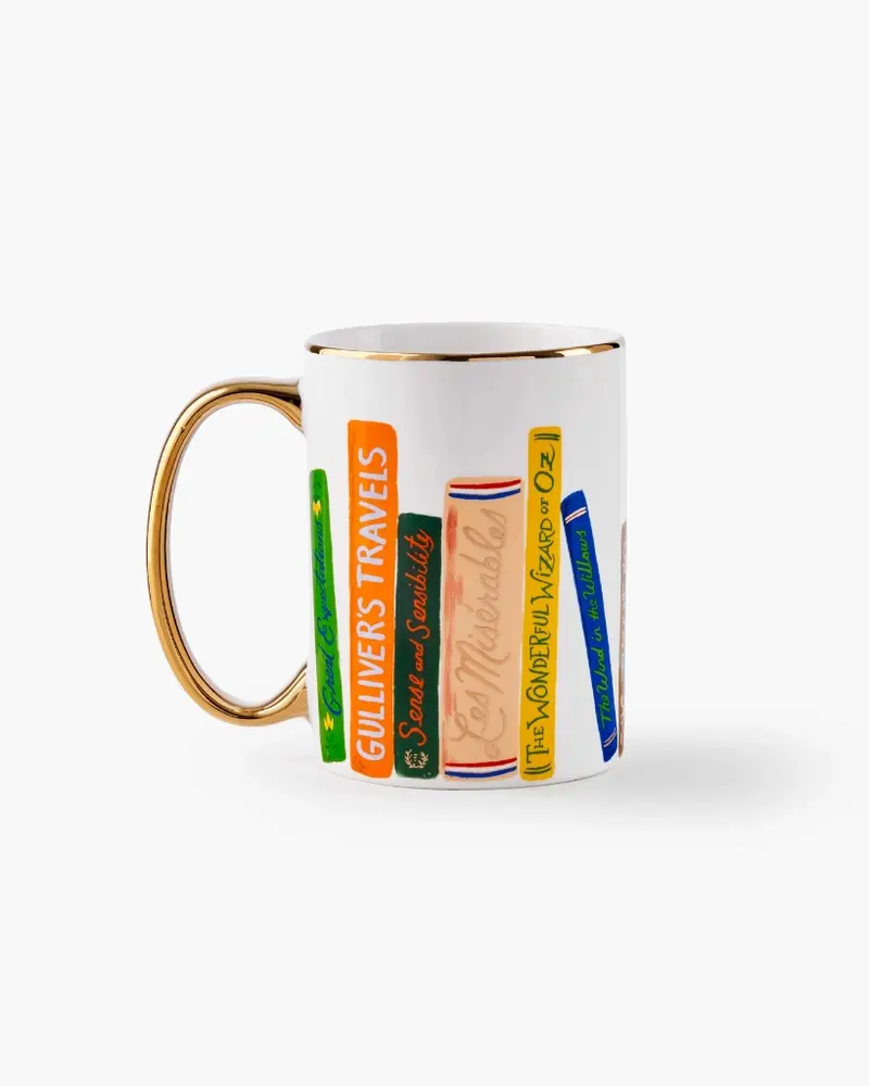 Porcelain Mug - Book Club